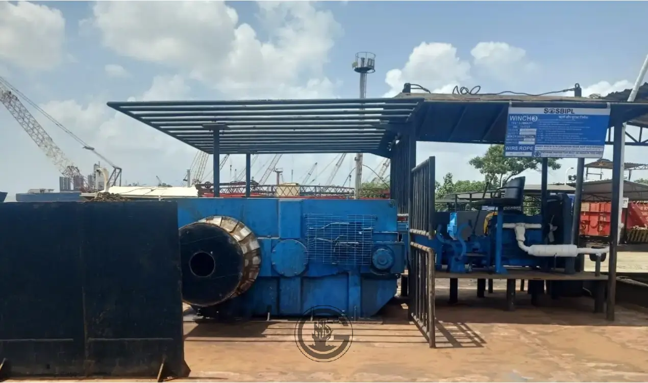 Crane & winch - Shri Gautam Ship Breaking