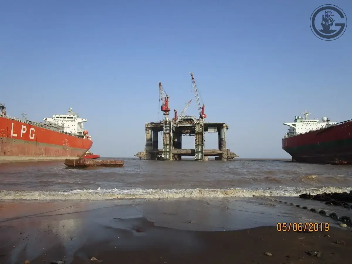 Vessel Process - Shri Gautam Ship Breaking